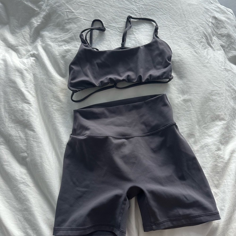 Women's Gray Bike Shorts